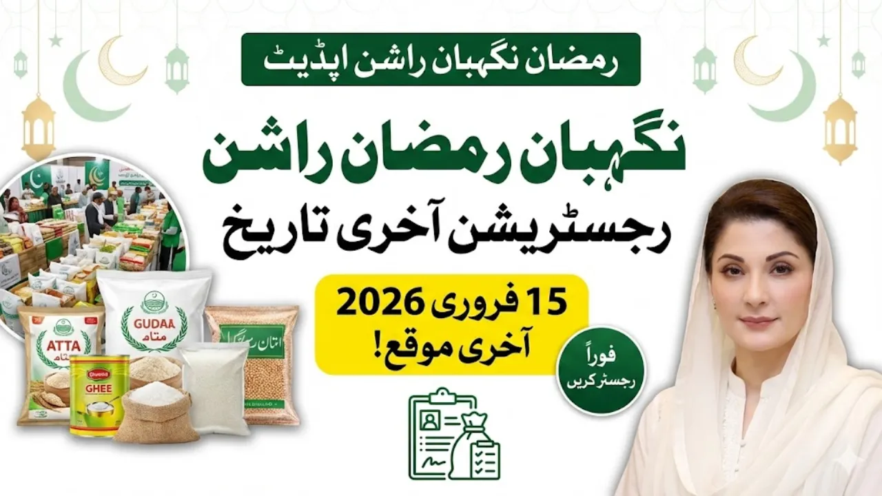 Punjab Ramadan Negahban Rashan Registration Deadline Set for February 15, 2026