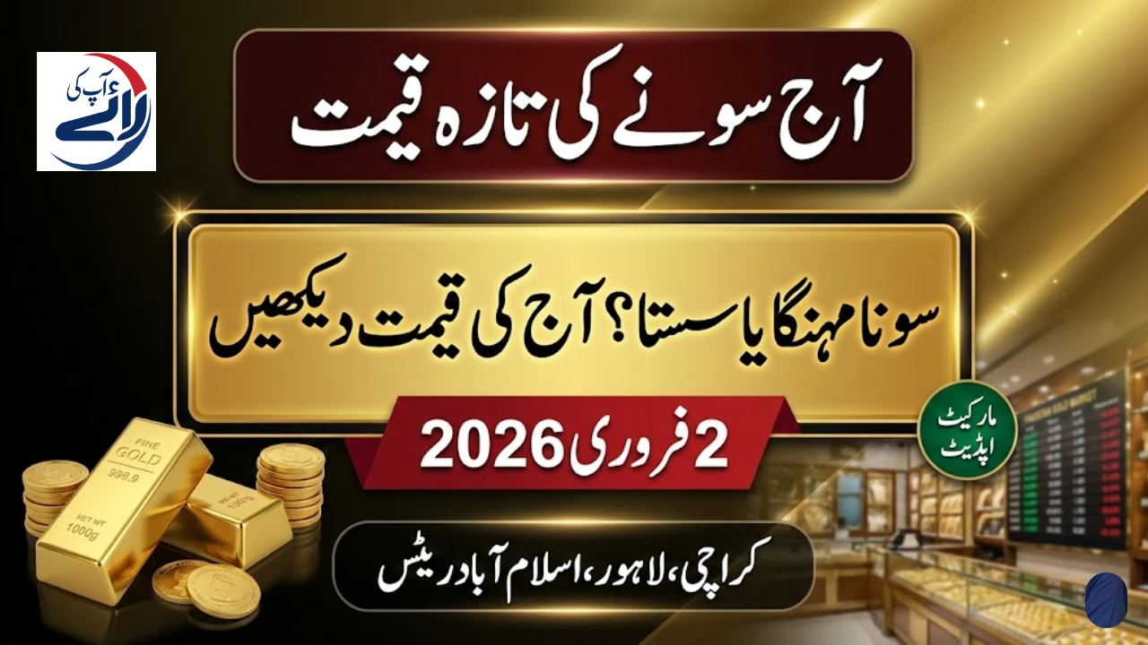 Gold Prices in Pakistan Today 2 Feb 2026 – Latest Rates, Market Trend & Update